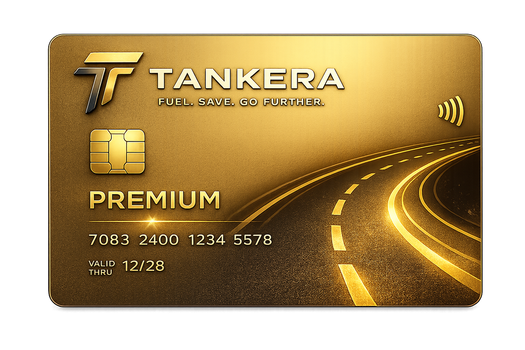 Palivová karta TANKERA PREMIUM s kreditom 300€