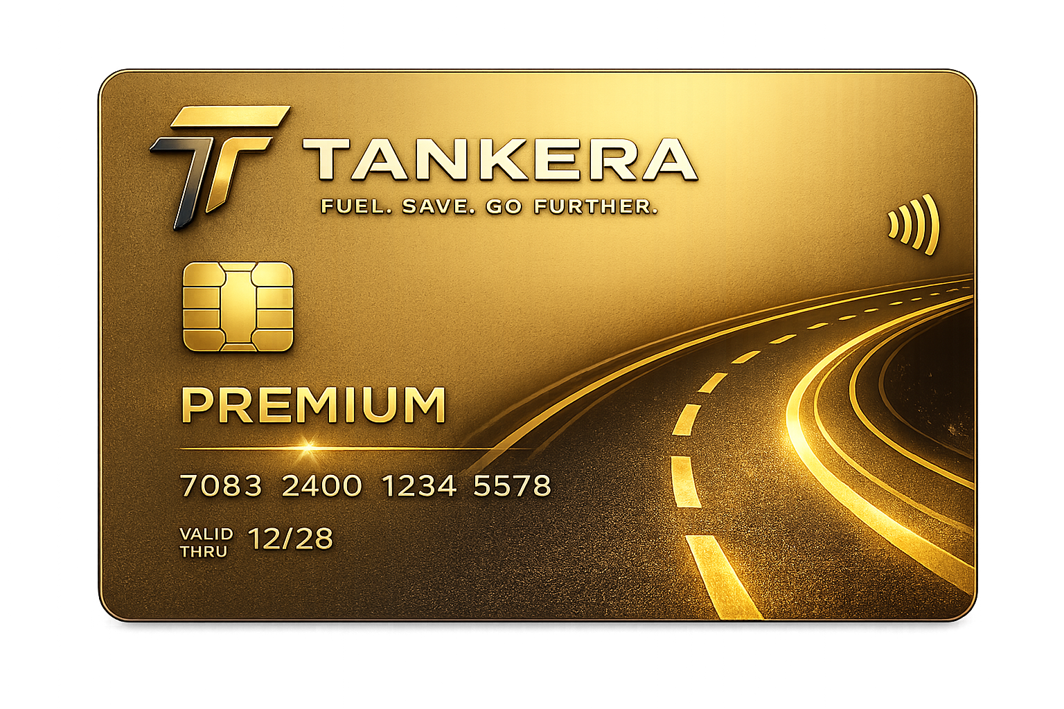 Palivová karta TANKERA PREMIUM s kreditom 300€
