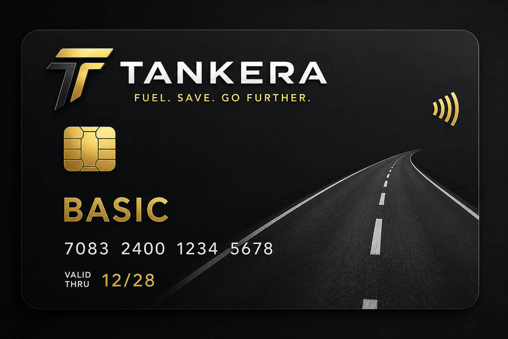 Palivová karta TANKERA BASIC s kreditom 50€